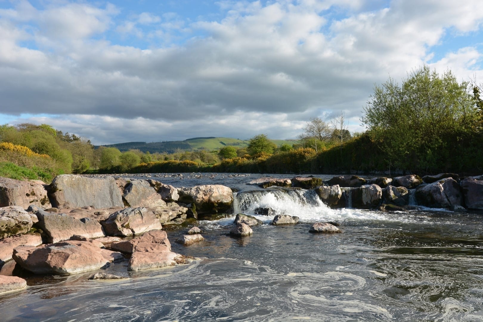 The Tywi river