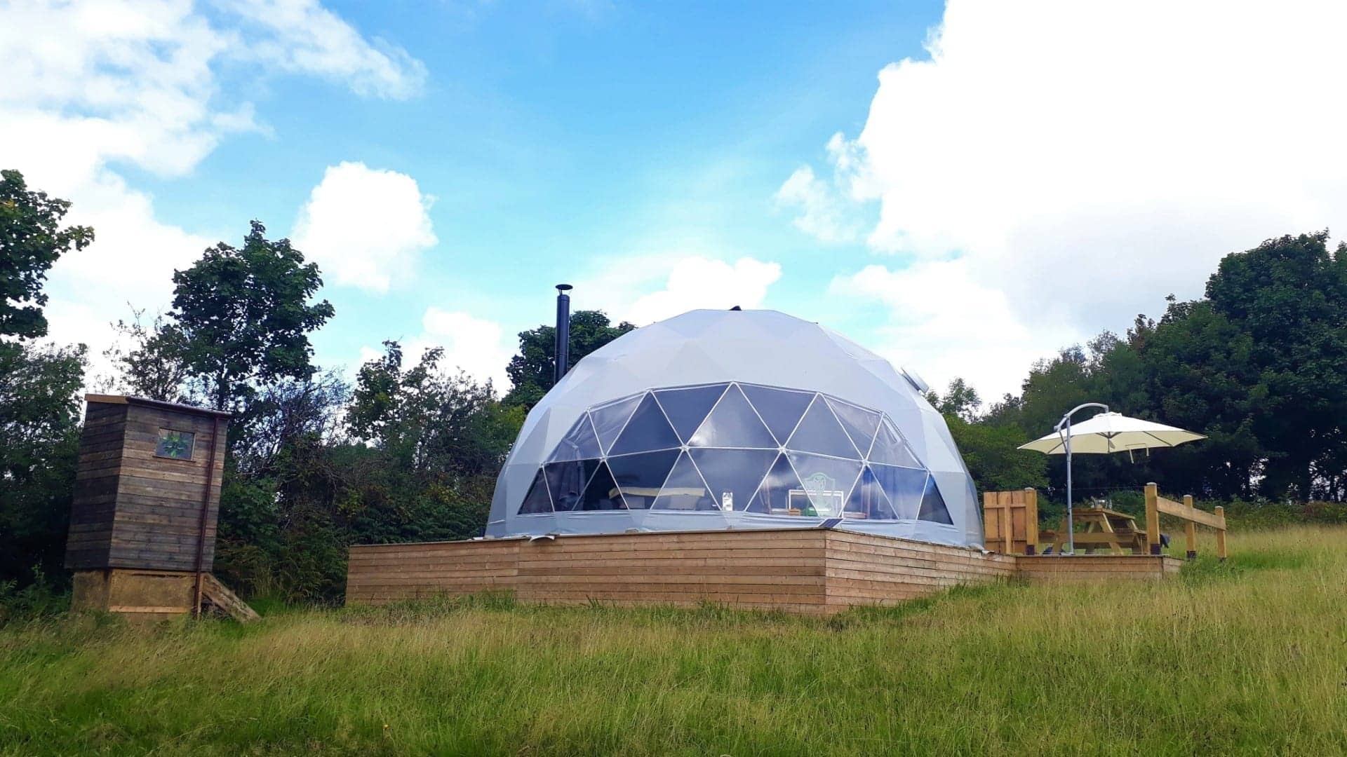 eco friendly dome at Wild Wellingtons