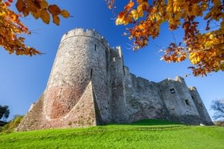 Chepstow Castle, Monmouthshire,,Gwent