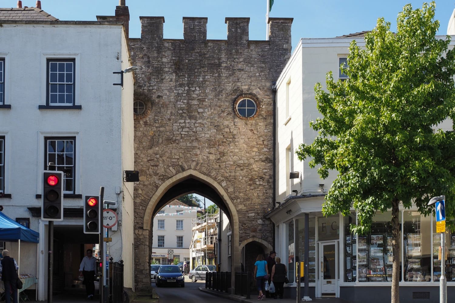 Chepstow town gate