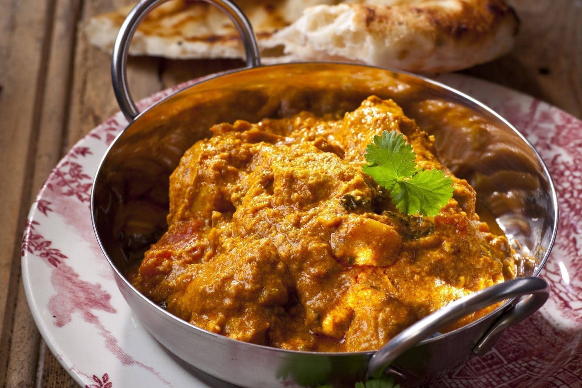 Indian Restaurant Dish in Cardiff